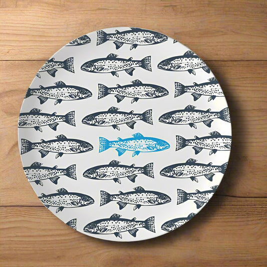 Fish - Bone China Dinner Plates