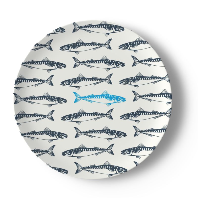 Fish - Bone China Dinner Plates