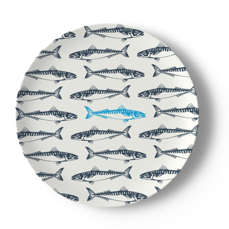 Fish - Bone China Dinner Plates
