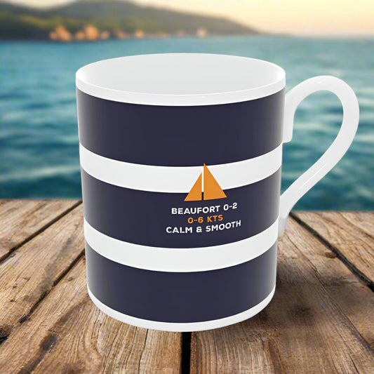 Calm & Smooth - Bone China Mug