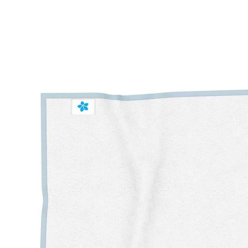 Whale Tail - Towel Blue