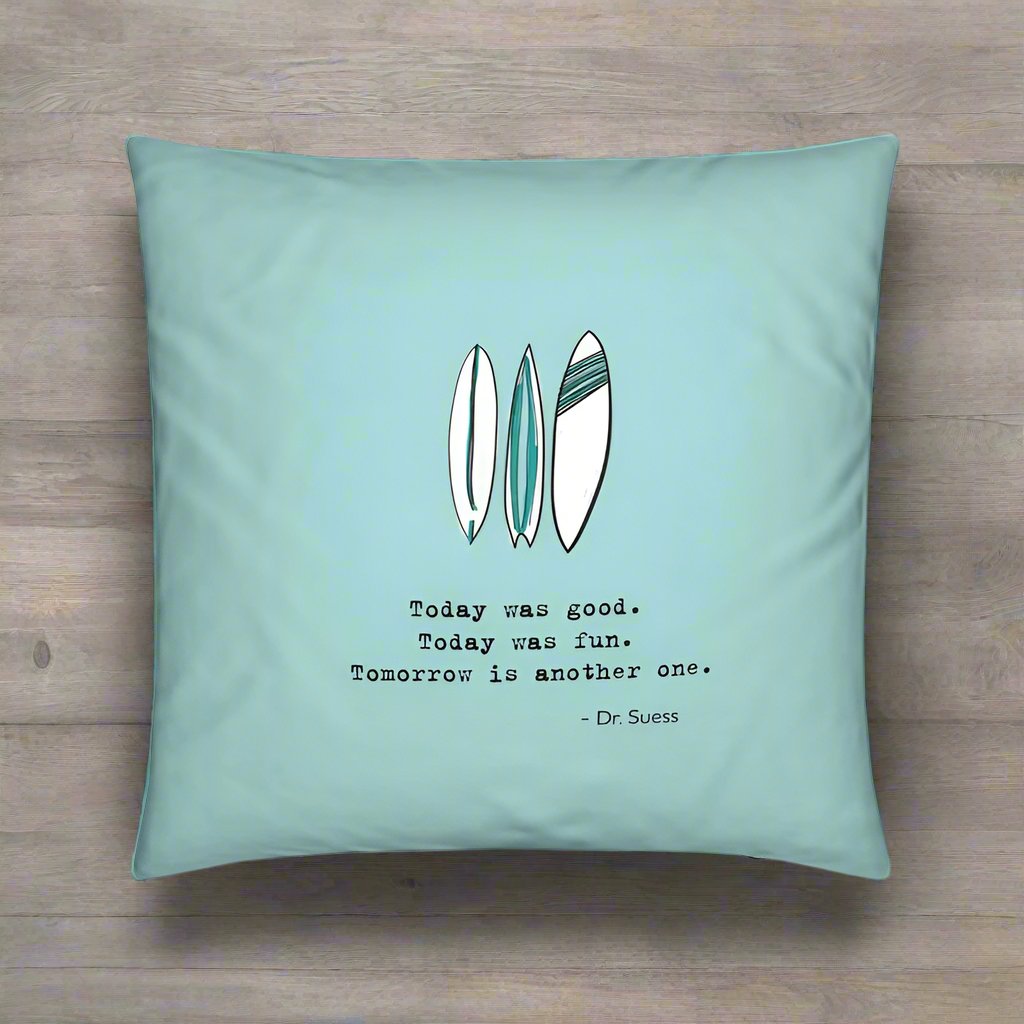 Dr Suess - Cushions - Today was good