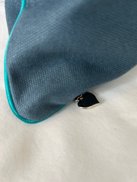 Whale Tail - Large Floor Cushion Blue