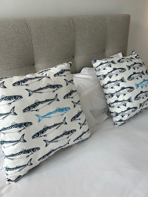 Fish - Cushion Cover, Mackerel